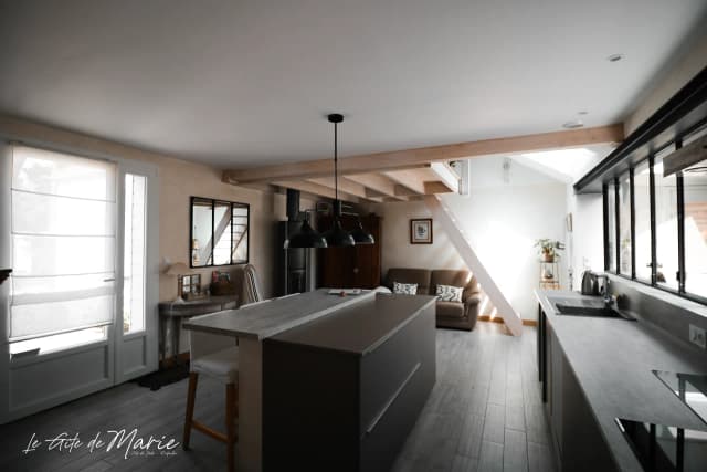 La cuisine rénovée