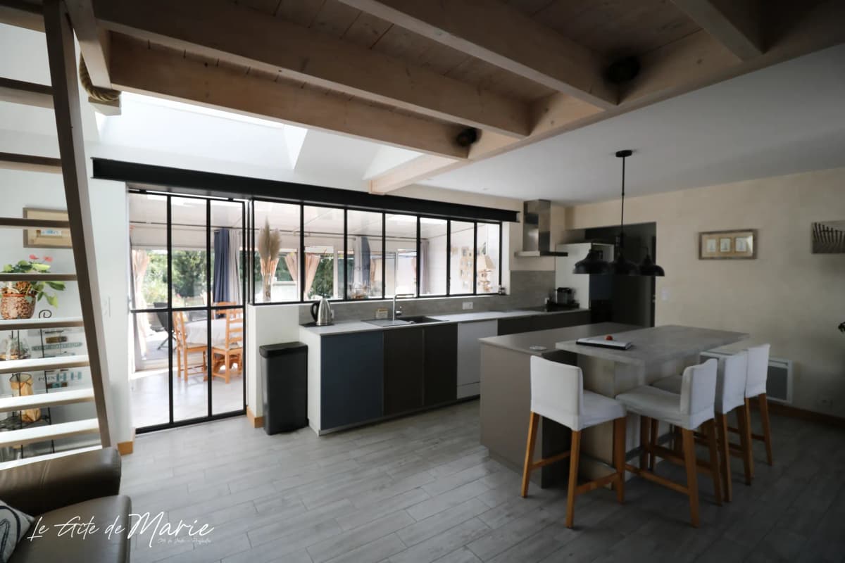 Le séjour chaleureux